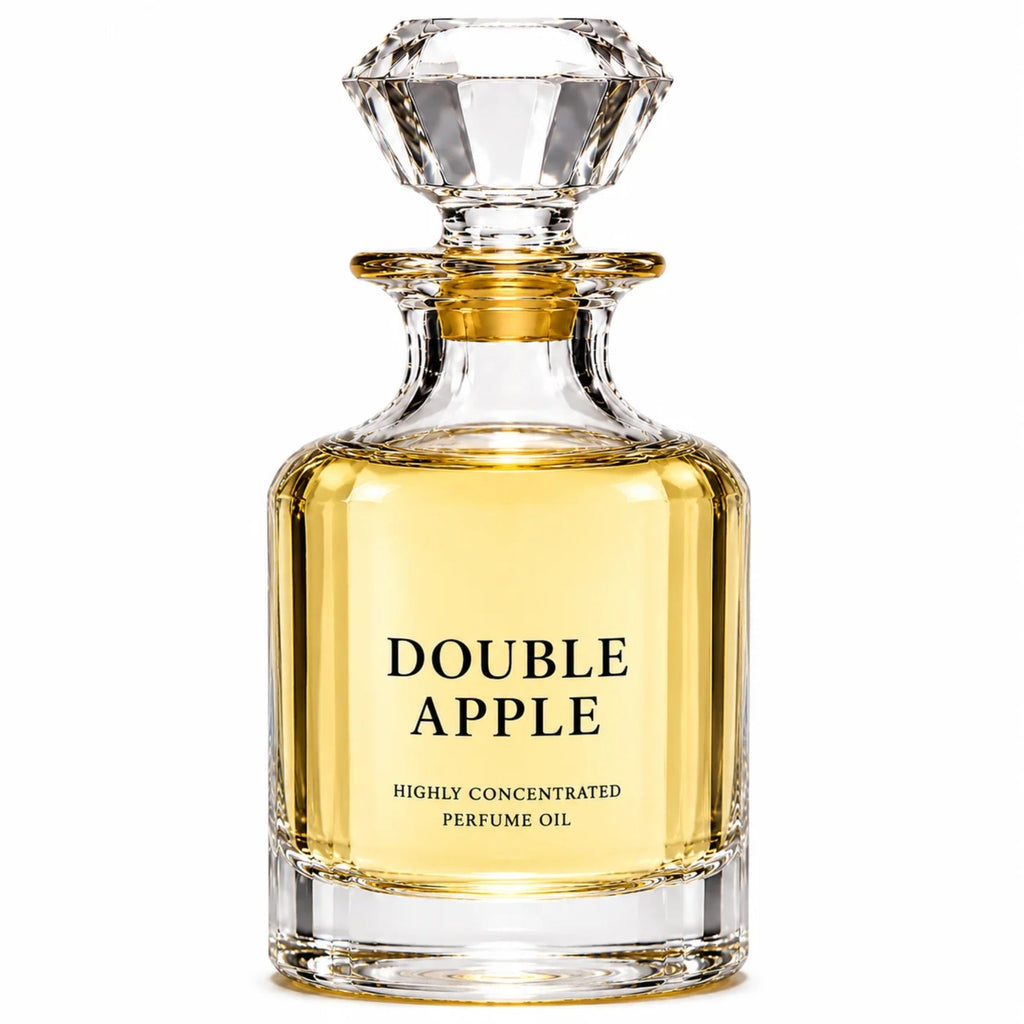 Double Apple concentrated perfume oil decanter
