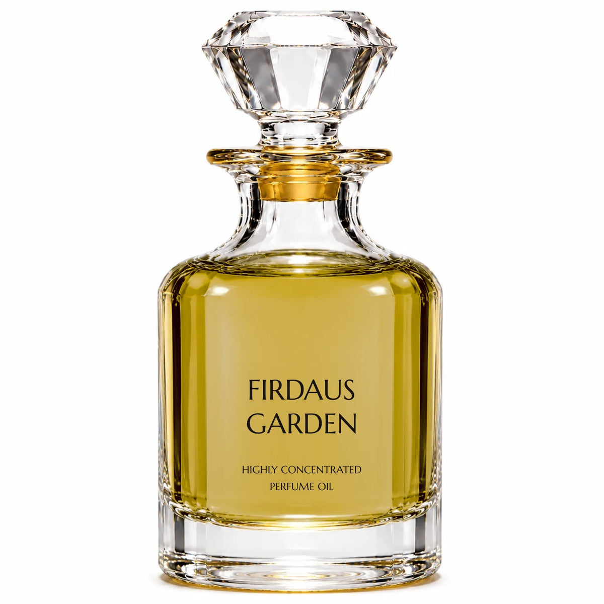 Firdaus Garden concentrated perfume oil decanter