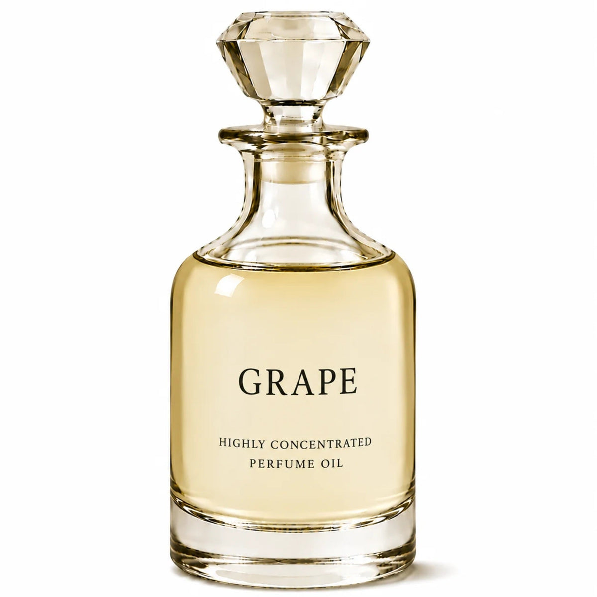 Grape concentrated perfume oil decanter