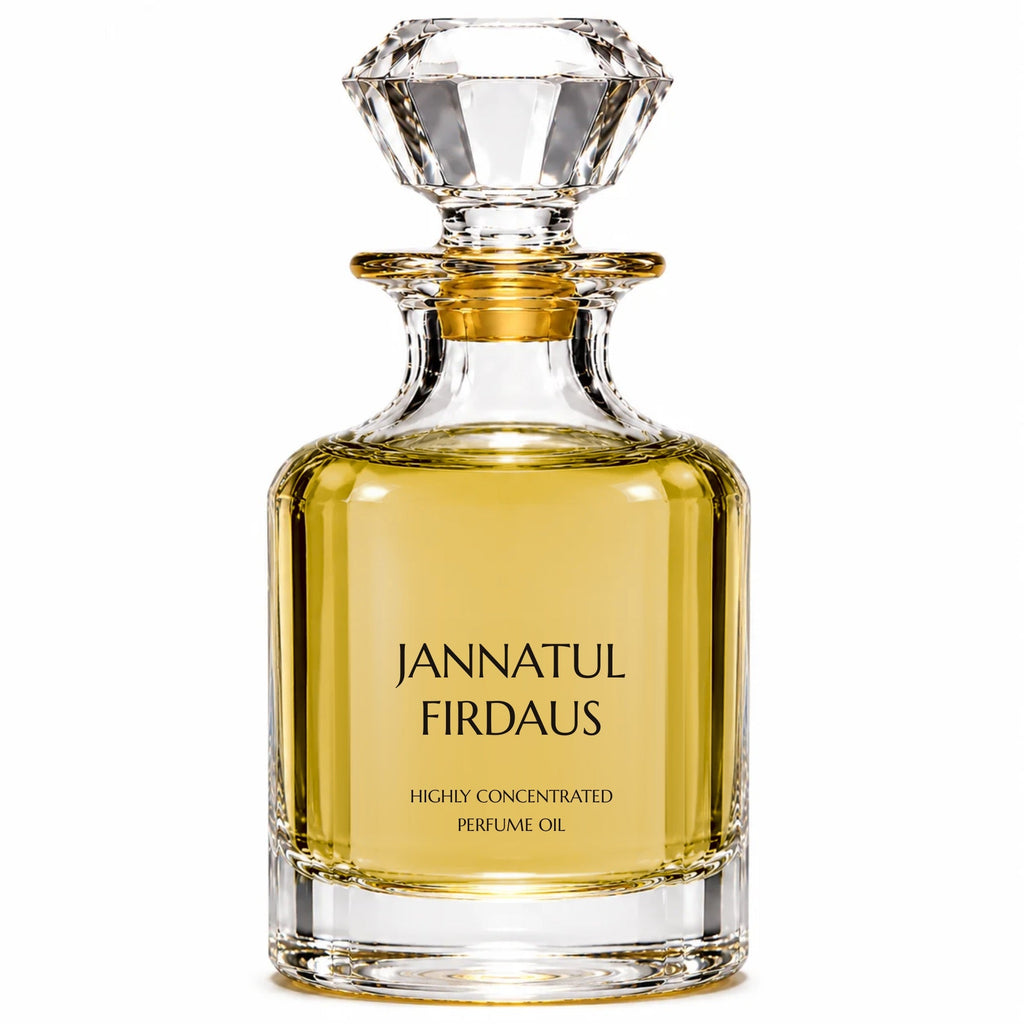 Jannatul Firdaus concentrated perfume oil decanter