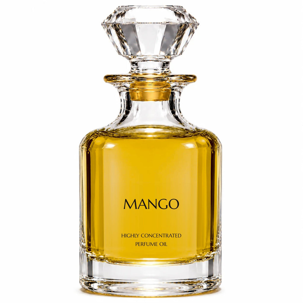 Mango concentrated perfume oil decanter