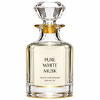 Pure White Musk concentrated perfume oil decanter