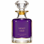 Violet Oud concentrated perfume oil decanter